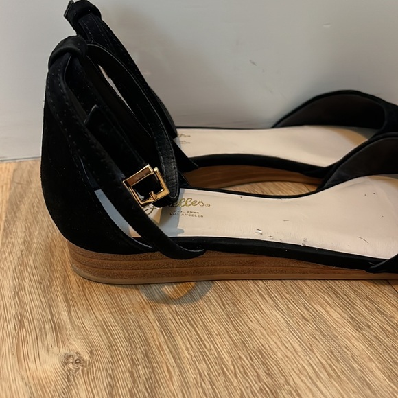 Seychelles - pointy black flat size 8.5 - Picture 2 of 8